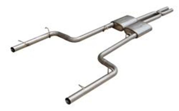 Pypes Street Pro Dual Exhaust No Tips 11-14 Dodge Charger V6 - Click Image to Close